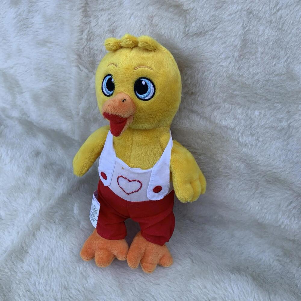 Ferrero Kinder Surprise Easter Chick Yellow Plush Stuffed Animal Toy 10"